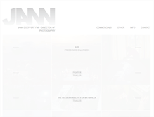 Tablet Screenshot of jann.se