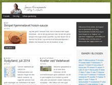 Tablet Screenshot of jann.dk